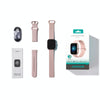 JOYROOM JR-FT5 Plus Fit-life Series Smart Watch, 1.96 inch Screen, Support BT Call / Heart Rate(Rose Gold)