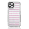 For iPhone 11 Pro Max Capsule Glitter TPU Hybrid PC Airbag Phone Case(Pink)