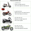 210D Oxford Cloth Motorcycle Electric Car Rainproof Dust-proof Cover, Size: XL (Silver)