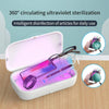 RQW-168 10W Wireless Charging Sterilization Box Smartphone Sterilizer UV Light Disinfection Cleaning Box(White)