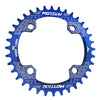 MOTSUV Narrow Wide Chainring MTB  Bicycle 104BCD Tooth Plate Parts(Blue)