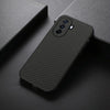 For Huawei Enjoy 50 China/nova Y70 4G Global/nova Y70 Plus Fine Hole Carbon Fiber Texture Shockproof Phone Case(Black)