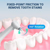 5 In 1 Electric Tooth Polisher USB Rechargeable Dental Scaler Toothbrush(M15 Silver)