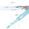 DELIPU Electric Toothbrush Rechargeable Sonic 5-Speed Adjustment Children Adult Household Waterproof Soft Hair Whitening Toothbrush USB Charging Cable (White)