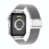 Ochstin 5HK28 1.78 inch Square Screen Steel Strap Smart Watch Supports Bluetooth Call Function/Blood Oxygen Monitoring(Silver)