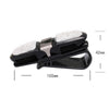 Diamond Mounted Rotating Car Glasses Clip Card Paper Holder Clips(Lake Blue)