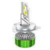 100W LED Double Copper Tube Aluminum Alloy Waterproof Car Headlight, Bulb: H4