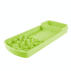 Silicone Slow Feeder Dog Bowl, Anti-Choke, Lemon Green - Cats & Small Dogs