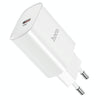 hoco N14 PD 20W Single Port Smart Travel Charger Power Adapter, EU Plug(White)