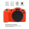 PULUZ Soft Silicone Protective Case for Canon EOS RP(Red)