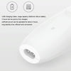 Pawbby Dog Clippers, Quiet Rechargeable Cordless Pet Grooming Razor, White