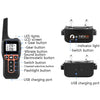 PaiPaitek PD529 Dog Training Collar - 1000m Remote, Anti Bark, Voice Control (Yellow)