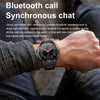 LEMFO K66 1.85 inch Bluetooth Call Smart Watch, Support Heart Rate / Blood Oxygen(Black)