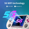 ANBERNIC RG353PS  3.5-Inch IPS Screen Handheld Game Console 2.4G/5G Wifi Linux System Game Player 16GB No Game(Retro Gray)