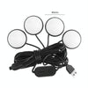 Car 4 in 1 USB RGB Foot Colorful LED Atmosphere Light
