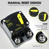 RV Yacht Manual Reset Ignition Protection Fuse Switch With Terminal Accessories, Current: 300A