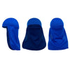 Outdoor Riding Long Tail Cap Breathable Sweat Absorbent Shading Workplace Safety Dustproof Shawl Cap, Size: Free Code(Black)
