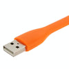 100 PCS Portable Mini USB 6 LED Light, For PC / Laptops / Power Bank, Flexible Arm, Eye-protection Light(Orange)