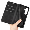 For Samsung Galaxy S25 5G Retro-skin Magnetic Suction Leather Phone Case(Black)
