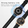 LOANIY E18 Pro Smart Bluetooth Calling Watch with NFC Function, Color: Gold Silicone