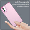 For Samsung Galaxy A06 4G Frosted Translucent TPU Hybrid PC Full Coverage Phone Case(Pink)
