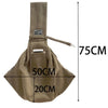 Khaki Pet Carrier Bag for Small Dogs & Cats, 12kg Capacity