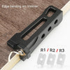 Woodworking Edge Banding Manual Arc Trimmer Board Chamfering Fillet Scraper, Specification: With R2 Blade