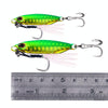 2 PCS HENGJIA Shore Casting Lead Fish Long-distance Casting Sinker Double Hook Lure, Size: 32g(1)