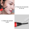 Electric Eyelash Curler  Charging Beauty Tool(Red)