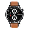 T52 1.39 inch IP67 Waterproof Leather Band Smart Watch Supports Bluetooth Call / Blood Oxygen / Body Temperature Monitoring(Brown)