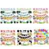 5170 Forest Animal Theme Children Birthday Decoration Balloon Set(Green)