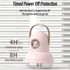 ICARER FAMILY IF-JS01 USB Charging Desktop Night Light Dual-spray Humidifier, Color: Pink (Digital)