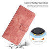 For Samsung Galaxy A06 4G Skin-feel Embossed Butterfly Leather Phone Case(Pink)