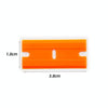100x Plastic Scraper Blades for UV Glue Removal, LCD Screen Cleaning