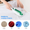 Handheld Garment Steamer Brush Portable Clothes Steam Iron, AU Plug 220V(Green)