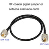 UHF Male To UHF Male RG58 Coaxial Adapter Cable, Cable Length:0.5m