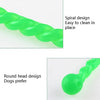 Large Green Rubber Dog Chew Toy - Tough Bite Resistant Dental Care
