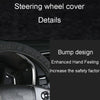 Car Mesh Steering Wheel Cover Breathable Elasticized Handle Sleeve, Size: 38cm(Blue)