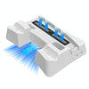 Iplay HBP-351 For Sony PS5 Digital Version Host Cooling Base Bracket Multifunctional Handle Charging Stand(White)