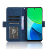 For vivo Y19s 4G Skin Feel Calf Texture Card Slots Leather Phone Case(Blue)