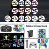 FPV-TZ-SF 4 in 1 Waterproof Anti-Scratch Decal Skin Wrap Stickers Personalized Film Kits for DJI FPV Drone & Goggles V2 & Remote Control & Rocker(Fluorescent Purple)