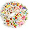 2 PCS Educational Toddler Wooden Toy Cartoon Animal 3D Puzzle(Butterfly)