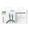 DUZZONA A7 2.4A USB to 8 Pin Charging Data Cable, Length:2m