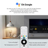 MECOOL KM2 Plus Android 11 Dual-band WiFi Smart Voice TV Box 4GB+32GB, US Plug(White)