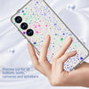 For Samsung Galaxy S25+ 5G IMD Double Piece Simple Fresh Shockproof Phone Case(Laser Stars)
