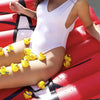 Inflatable Lip Biting Shaped Floating Mat Swimming Ring, Inflated Size: 200 x 120cm