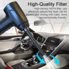 Vehicle-Mounted Home Rechargeable Vacuum Cleaner Keyboard Case Dust Blower(Black)