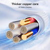 JOYROOM S-A42 Crystal Clear Series Fast Charging Data Cable, Type-C to 8 Pin Cable, Length: 1.2m(White)