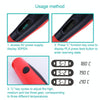 Gen 6th ABS / PLA Filament Kids DIY Drawing 3D Printing Pen with LCD Display(Blue+Black)