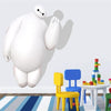 3D Creative Cartoon Baymax Pattern Fashion Wall Stickers, Size: 50cm x 70cm